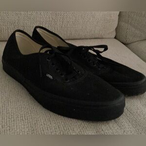 Black Vans mens size 11.5